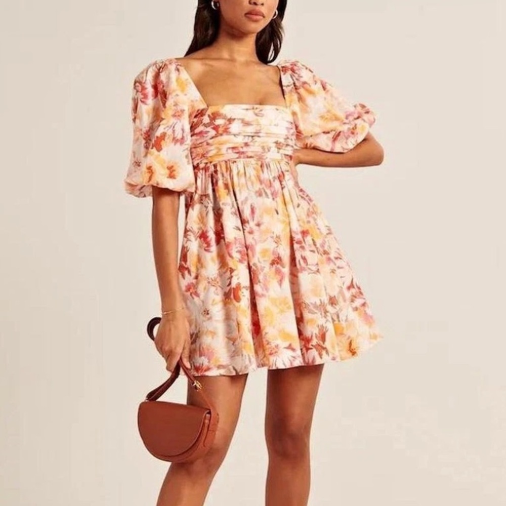 Abercrombie & Fitch Emerson Poplin Dress